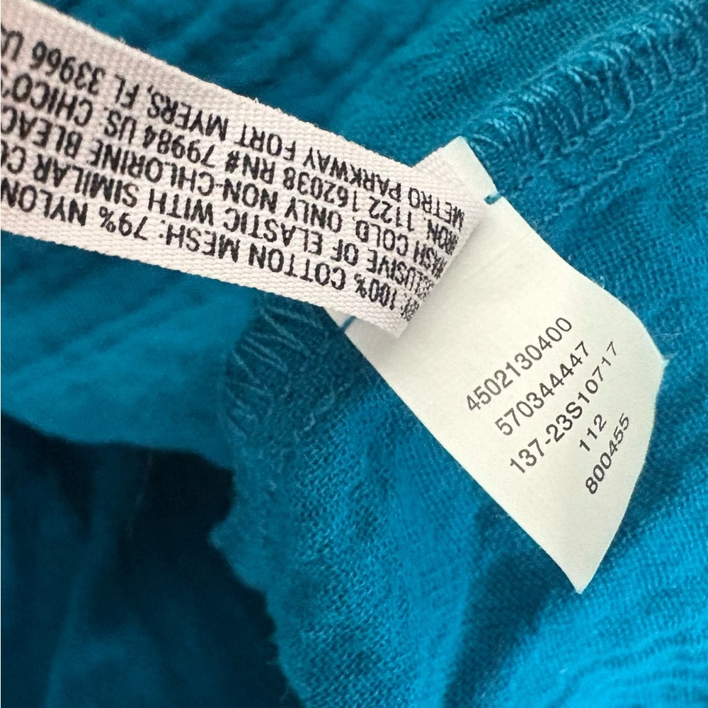 Soma Weekend Smocked Ruffle Strap Pintucked Midi Dress in Blue - Picture 14 of 15